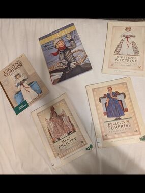American Girl Book Lot featuring Kirsten & Felicity